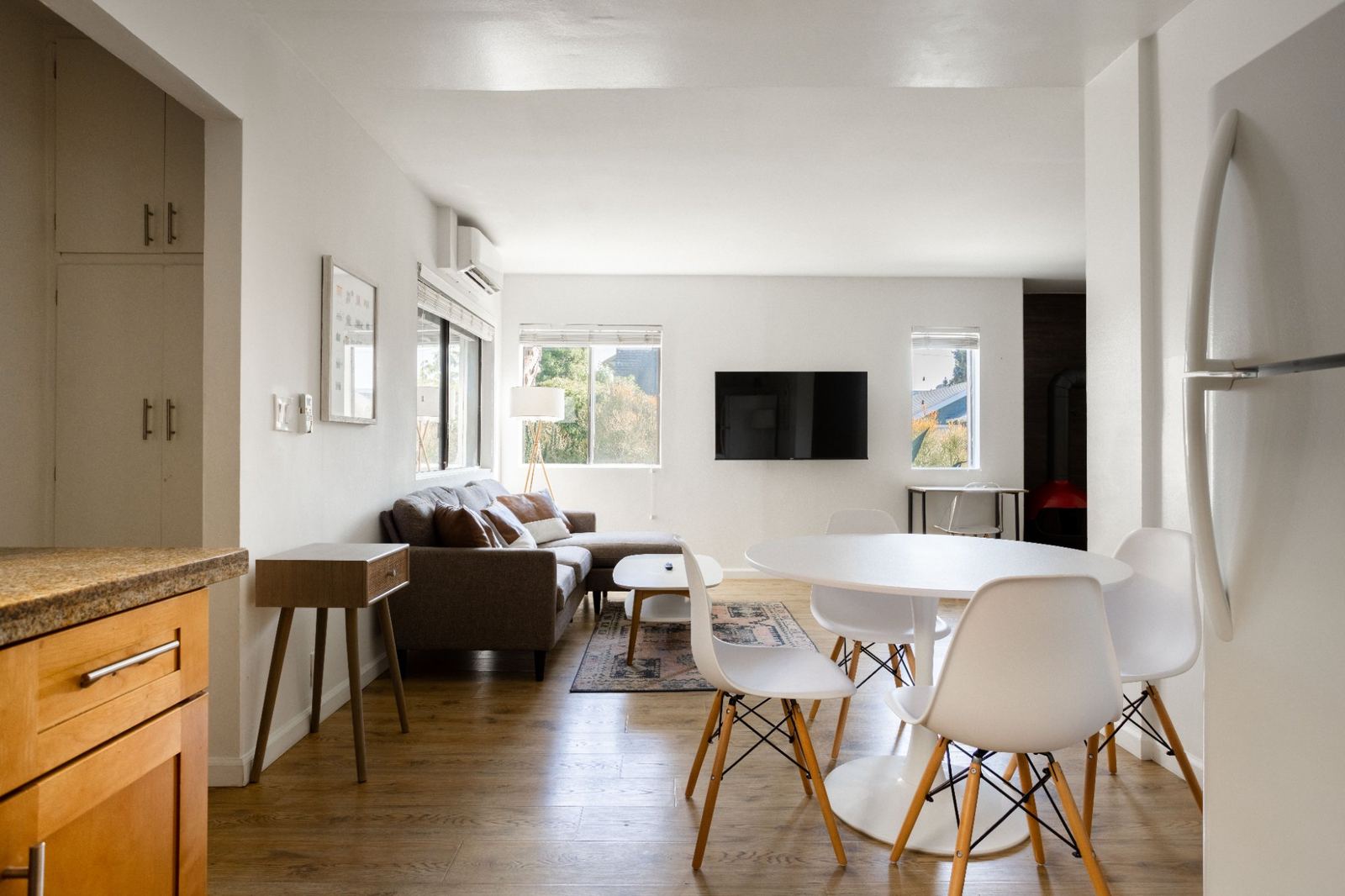 Professionally staged furnished stay interior